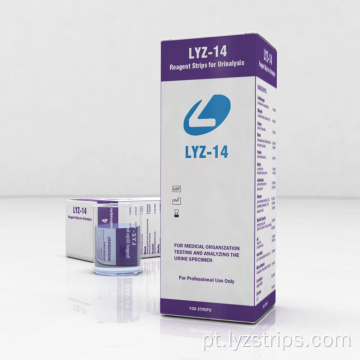 tiras de teste de reagente de urina para exame visual de urina URS 10T